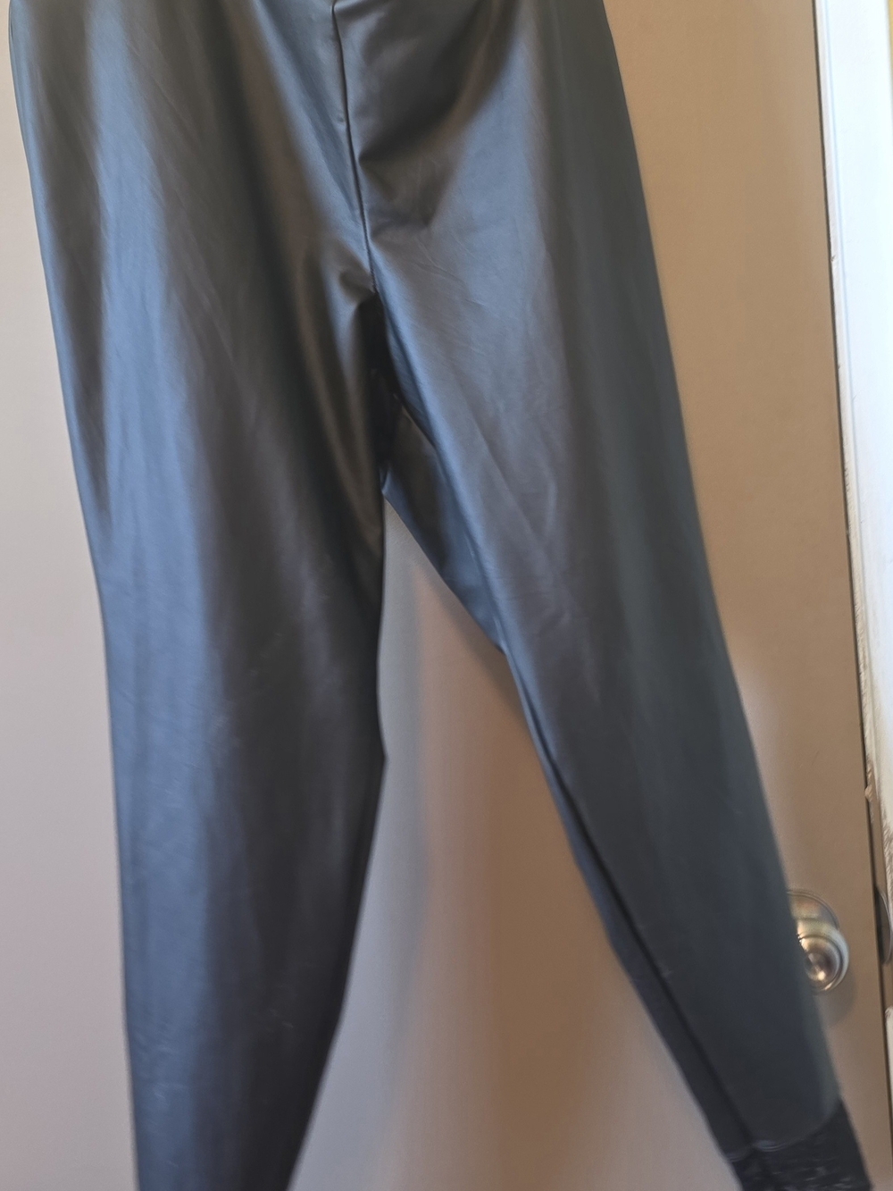 torrid Black Faux Leather Leggings